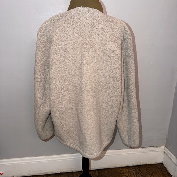 The North Face Men's Beige/Brown Full Zip Fleece Jacket Size XL - Picture 4 of 10